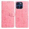 10barevné pouzdro na flip kartu s embosovanou sedmikráskou pro Motorola Moto E13 E20 G05 G54 Edge 40...