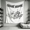 Custom Name Simon‘s cat Wall Tapestry Aesthetic Wall Hanging Printed Fabric Blanket Decorative Tapestries for Bedroom Living Room Home Decor
