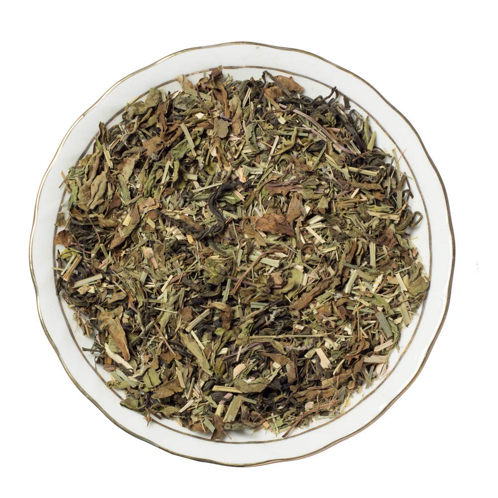 Navvayd Lemon Tulsi Green Tea (100 Gm, 50 Cups) With Real Lemongrass & Lemon Tulsi | Loose Leaf - Enjoy Hot or Cold.