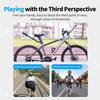 Camsteer Bicycle Backseat Mount 3rd Person View GoPro 13 12 Camera Brackets for Insta360 X5 X4 AcePro DJI Osmo360 Action 6 5Pro