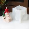 Stylish Handmade Soap and Candle Crafting Christmas Silicone Mould Flexible Home Decoration Supplies for Art Projects