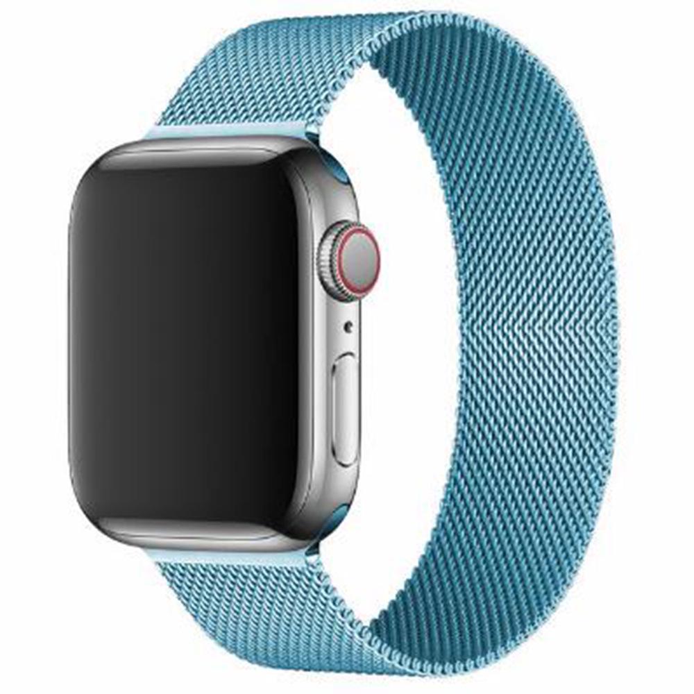 Toepasbare Magnetische Milanese Band voor Apple Watch Series 8/7/6/SE/5/4/3/2 en iWatch