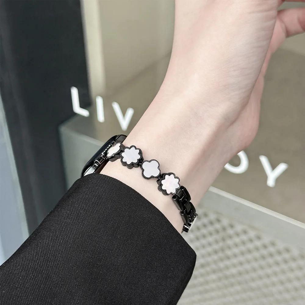 Stainless Steel Slim Bracelet For Samsung Galaxy Fit 3 Ladies Jewelry Wristband For Samsung Galaxy Fit3 Accessories