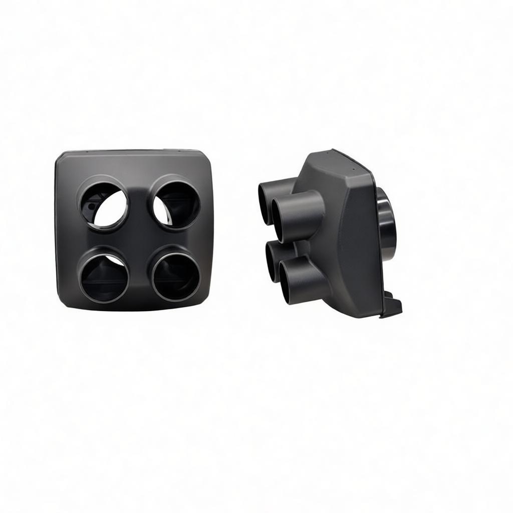 Diesel Heater Duct Pipe Adapter Connector Ventilation Outlet Reducer Tee Fitting For Truck Boat Motorhome Heating kit