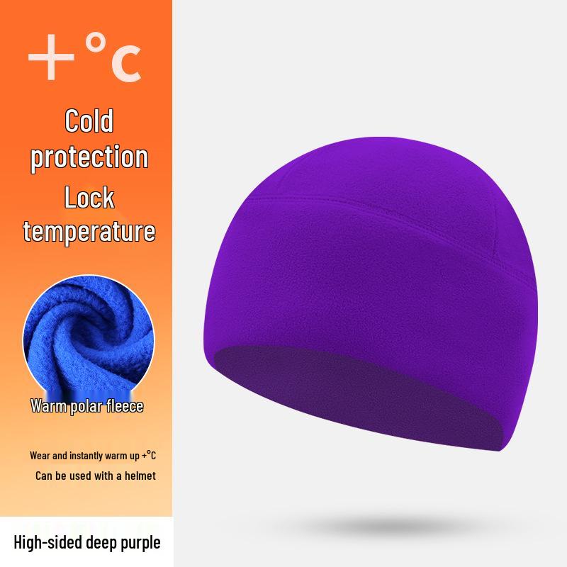 Thick Fleece Ear-Protective Winter Motorcycle Helmet Liner