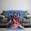 Kpop I-ID-DLE Skicomfort Warm Soft Home Kids Lunch Blanket Suitable For Living Room Office Daily Travel Gifts