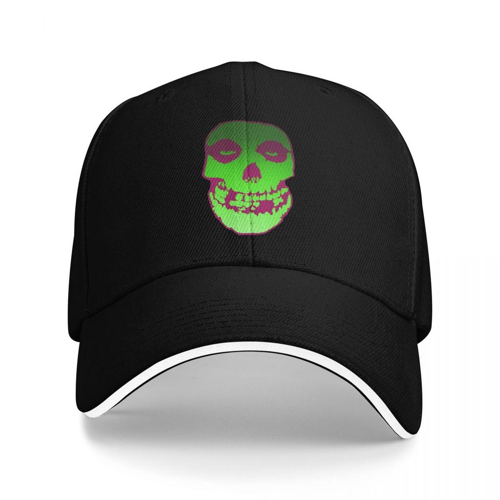 Unisex Baseball Hats Misfits Rock Band Skull Horror Outdoor Streetwear Summer Sports Baseball Caps Hip Hop Cap Casquette Hats