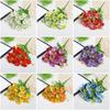 New 28 Flower Artificial Daisy DIY Plastic Simulation Flower Silk Colorful Persian Chrysanthemum Home Decor