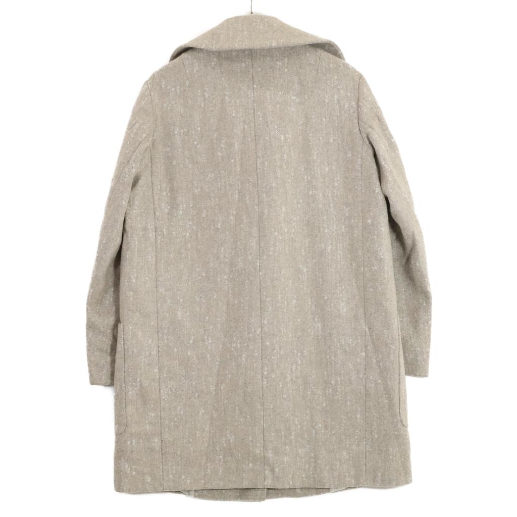 Jil Sander Grey 09AW Wool Alpaca Single Coat Coat 38 grayUsed