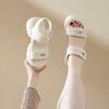 Fashion T Strap Strappy Black Sandals Women Genuine Women Shoes Slippers Sneakers Sport Snaeaker Krasofka Kit Runners Offers