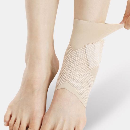 Tobillera Deportiva Ajustable para Hombres y Mujeres, Soporte para Tobillo Esguinzado, Venda para el Pie, Alivio del Dolor por Tendinitis de Aquiles, Recuperación de Lesiones, Manga de Compresión para el Tobillo
