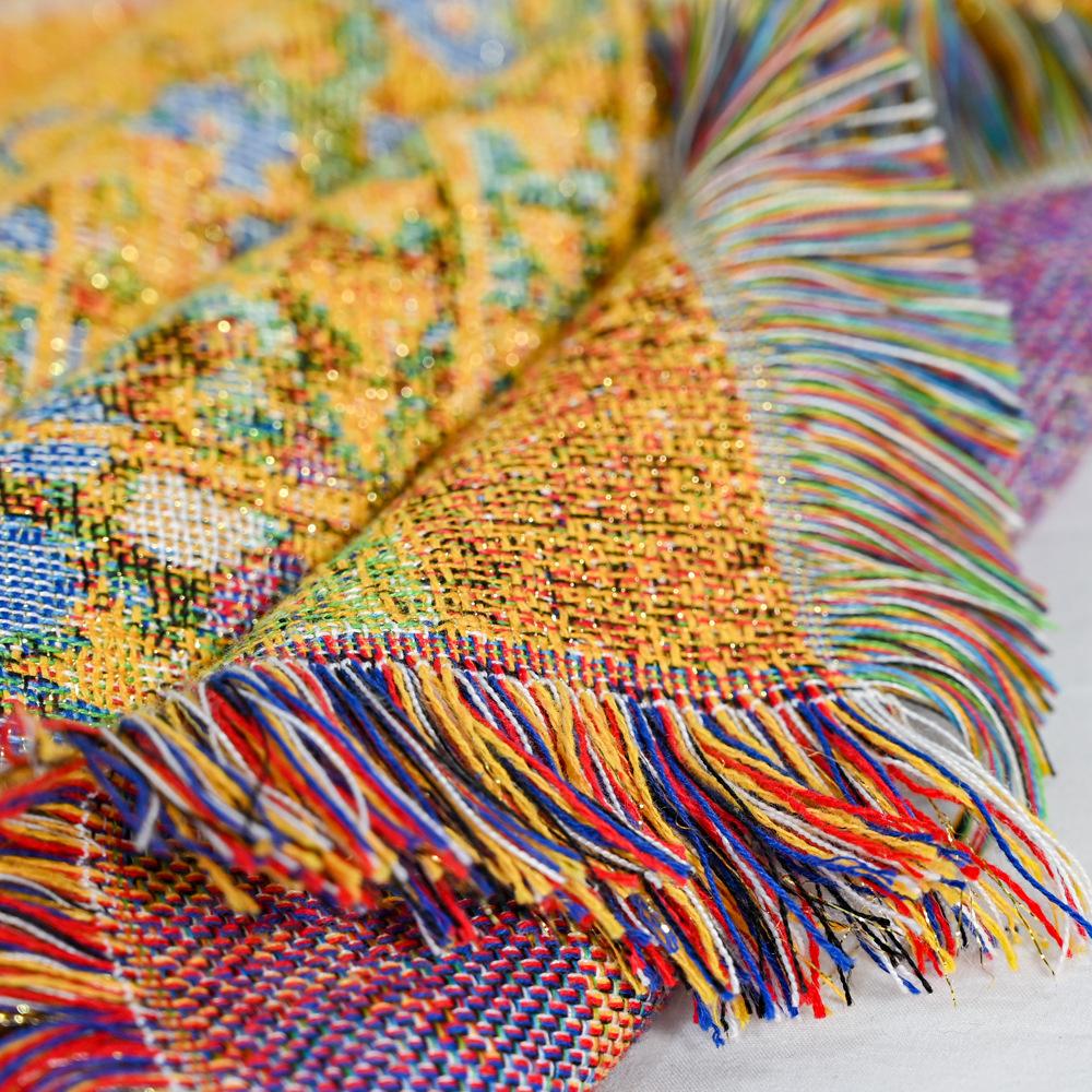 Tapiserie jacquard pentru canapea prosop Pătură cu ață, rezistentă la praf, cu acoperire completă pentru canapea