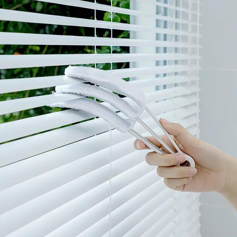 

Щетки для очистки оконных жалюзи Щетки для очистки кондиционеров Жалюзи Домашний инструмент Многофункциональная пылевая щетка для очистки 7zcf209 белый