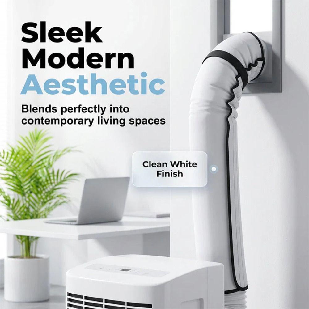 Elastic Buckle Air Conditioner Hose Cover Portable Duct Vent Cover Portable Air Conditioner
