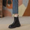 Short Boots Women's Chelsea Boots 2025 New Autumn and Winter Smoke Tube Thin Boots Thick-soled Martin Boots Ins British Style