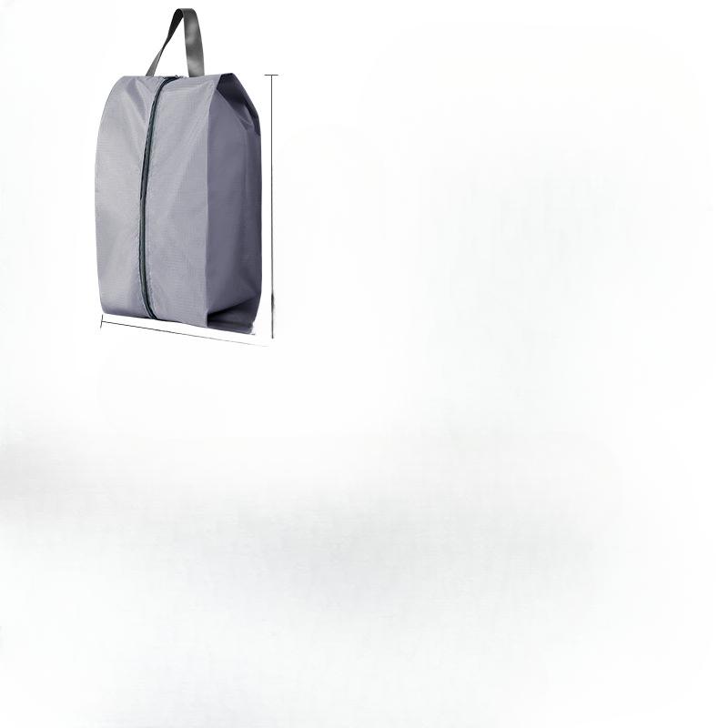 

Портативные сумки для хранения обуви, дорожные чехлы для обуви, водонепроницаемый карман, унисекс, сумка-органайзер на молнии, влагостойкий комплект для хранения обуви 42*24*18cm серый