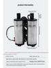 Electric 12V/24V DC Submersible Oil & Water Transfer Pump, 51mm Diesel Extraction Pump