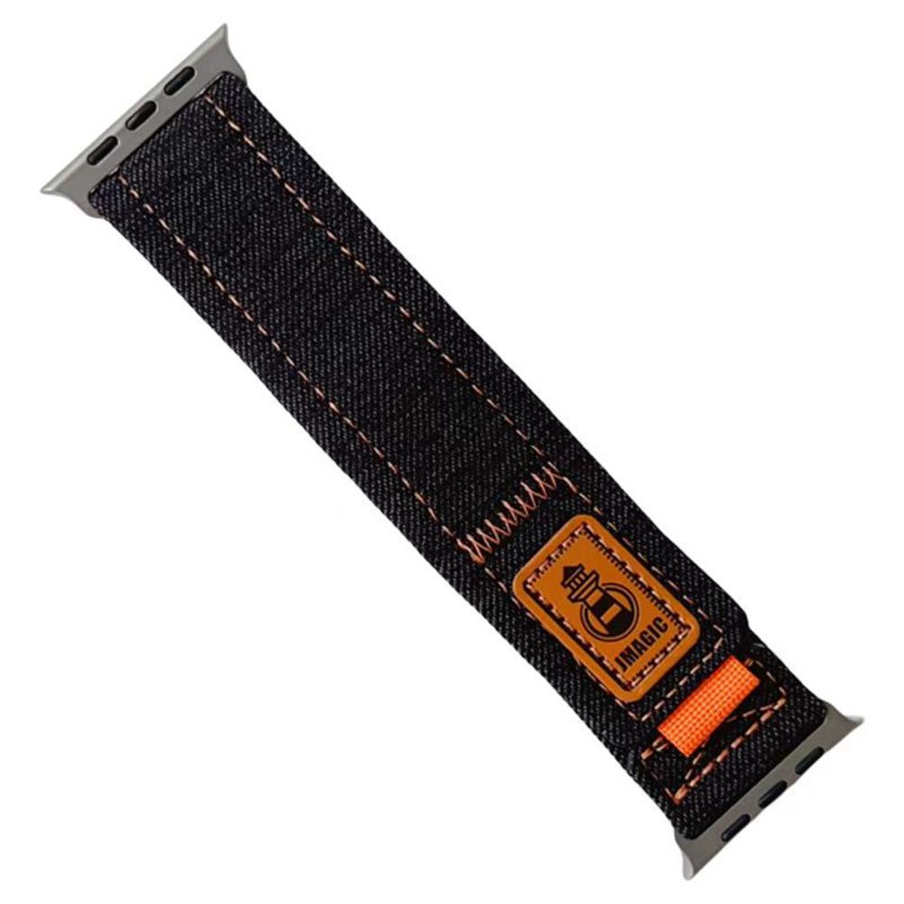 Nylon Canvas Watch Strap for Apple Watch Series 10 Ultra 9 8 7 SE 6 5 4 3 2 1 46mm 49mm 45mm 44mm 42mm Wrist Band