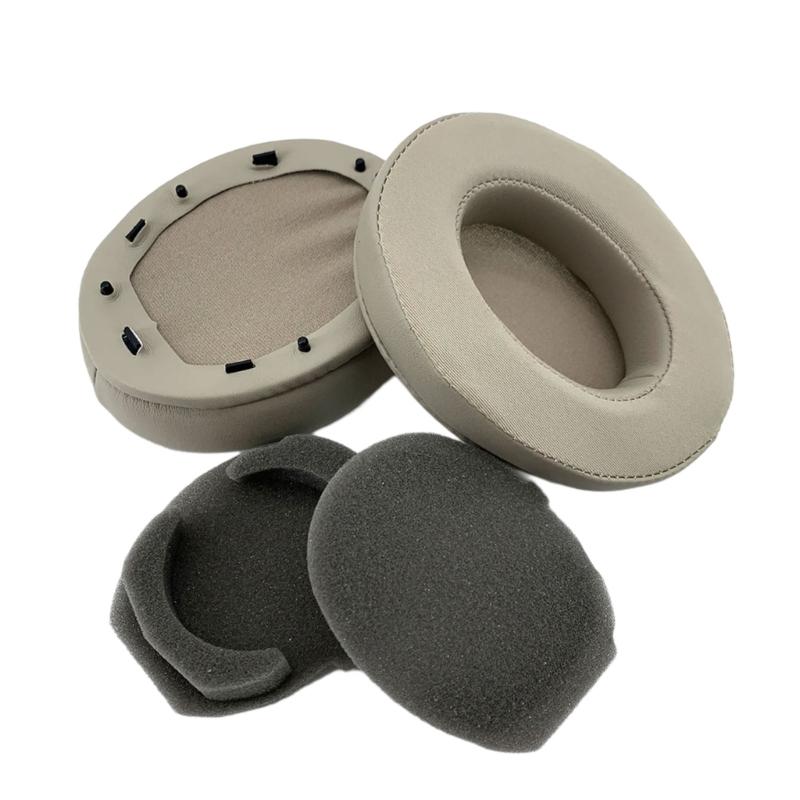1 Pair Soft Breathable Earpads for WH-1000XM3 Headphones Replacement Earphone Cushion with Cooling Gel Feature