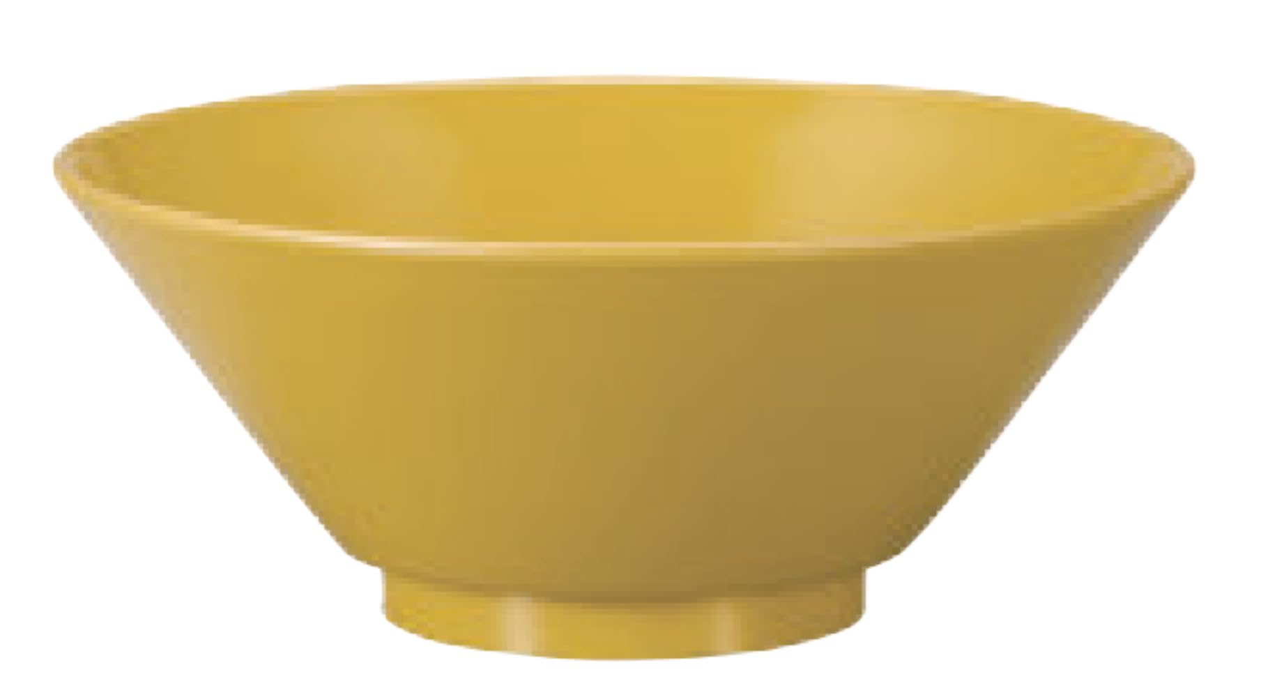 

Masakazu LIANHUA Ramen Bowl, Mustard, Size Approx. 19.5 H8, 52-20135-0 горчичный