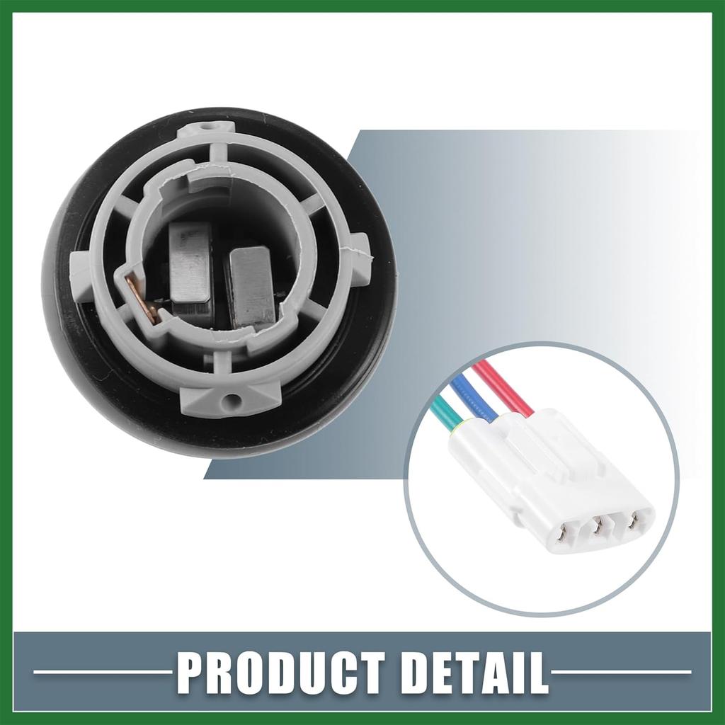 Motoforti Front Turn Signal Light Wiring Harness Socket Adapter 33302-SR3-A01 for Acura TSX 2011-2014 Long-lasting