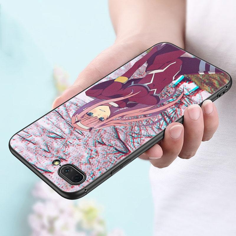 Zero Two Darling In the FranXX Anime Case For Apple iPhone 14 13 12 Mini 11 Pro Max 7 8 XR X XS 7 8 Plus SE 2020 2022 Cover