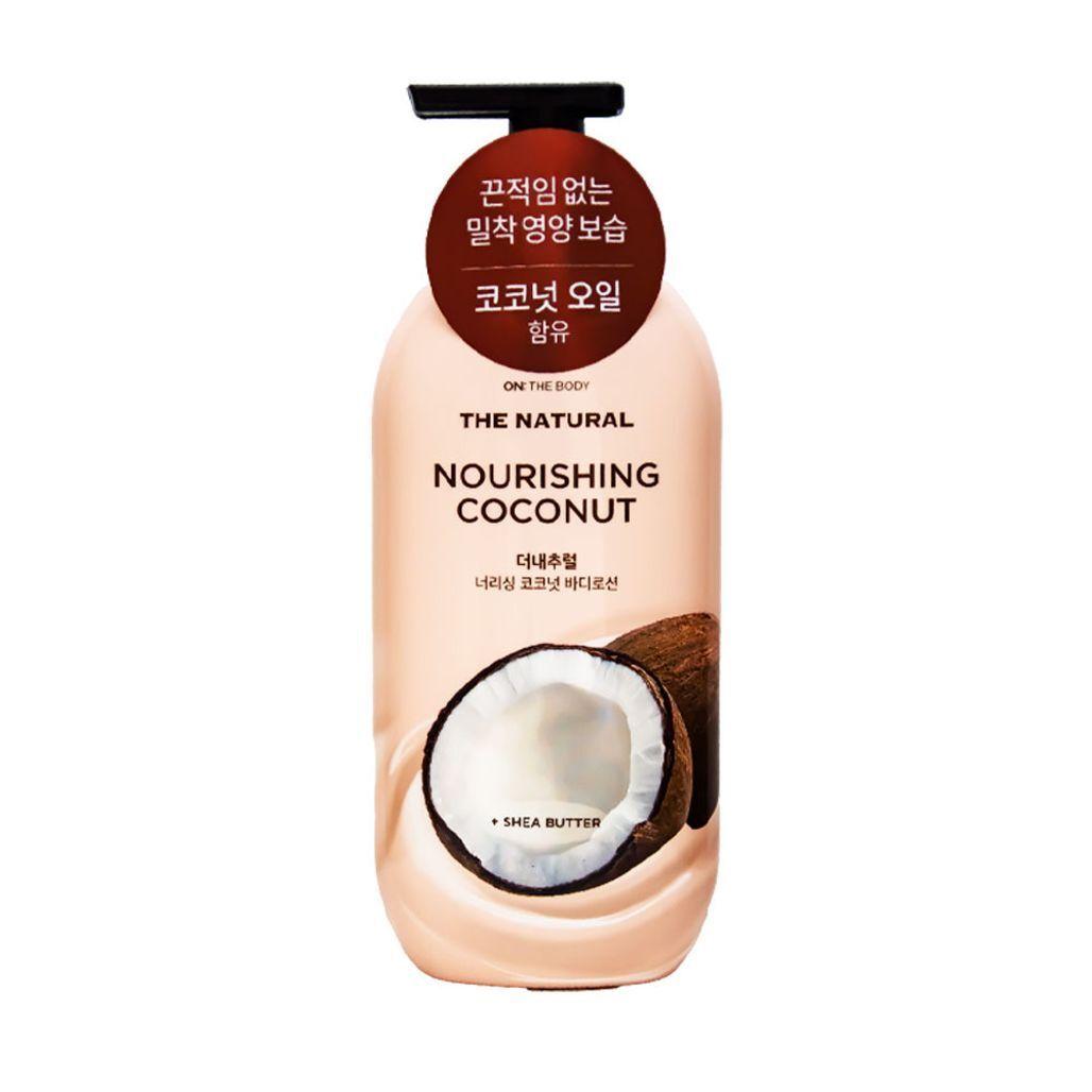 ON THE BODY QYWCENWB The Natural Coconut Body Lotion 400ml