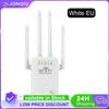 WiFi Extender Booster 2.4 GHz Wireless Internet Repeater 300Mbps Easy Setup 4 Antenna Long Range for Home with Ethernet Port