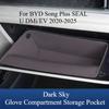 Co-Pilot Storage Bag & Central Control Glove Pad for BYD Song Plus DMi/EV (-2025) - Car Refit Interior Accessory