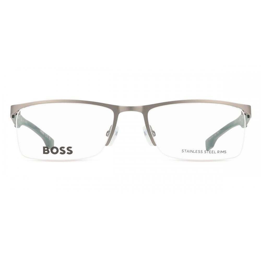 

Boss 1770 6lb Men Eyeglasses Ruthenium Silver/55-19-150