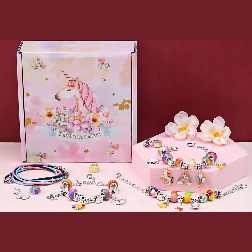 Jewelry Making Kit for Girls: Bracelets, Necklaces, Charms