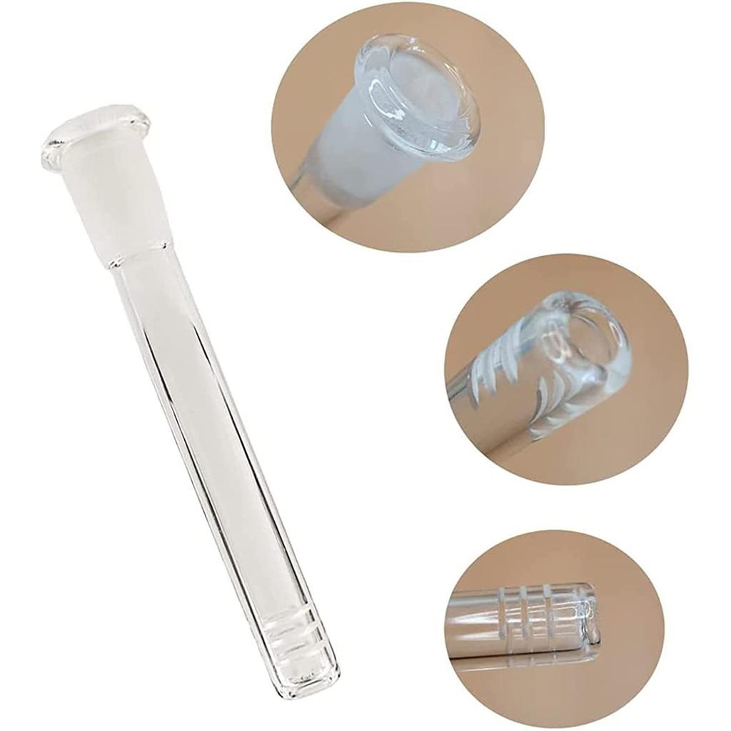 8 шт., 14 мм, набор прозрачных пробирок для научных лабораторных экспериментов, стеклянная ножка с кисточками для чая, кофе