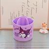 Sanrio Macaron Rotating Pen Holder Office Desktop Storage Box Kulomi Student Dormitory Desk Storage Pen Holder