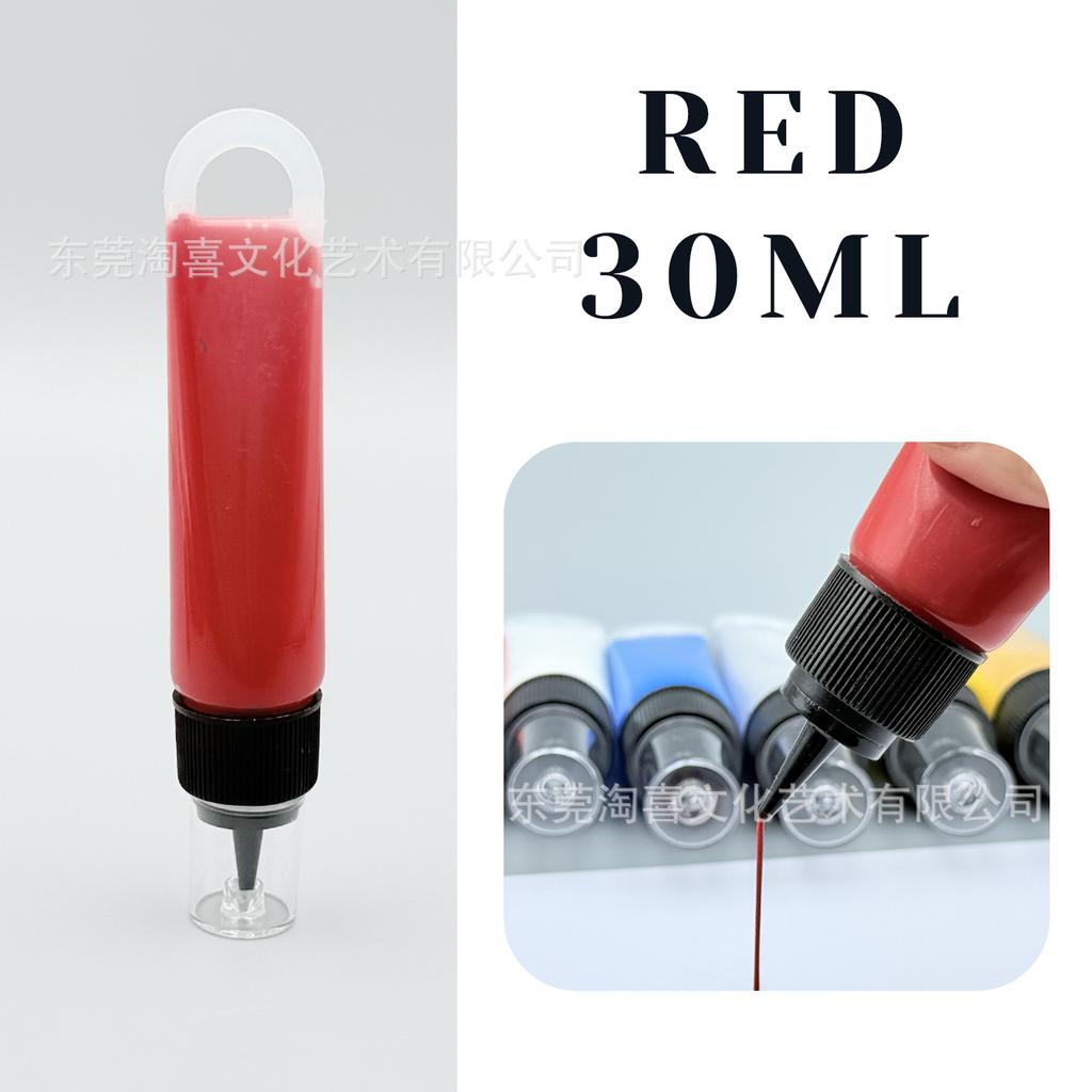 3D Texturové Háčkové Pero 30ml Kreativní DIY Ručně Malované Graffiti 3D Akrylové Fixy