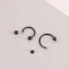 8Pcs/32Pcs Stainless Steel Piercing Hoop Accessories Nose Rings Labret Jewelry Tragus Labret Cartilage Earrings For Women Men