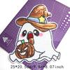 1pcs  Sequin Halloween Ghost Embroidered Patches For Clothing Iron On Patches For Clothes DIY Fusible Patch