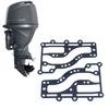 1 Pair Exhaust Inner Cover Gasket 6B4-41112-A0 63V-41112-A0 for 9.9 15 Boat Engine Gasket Replacement Accessories