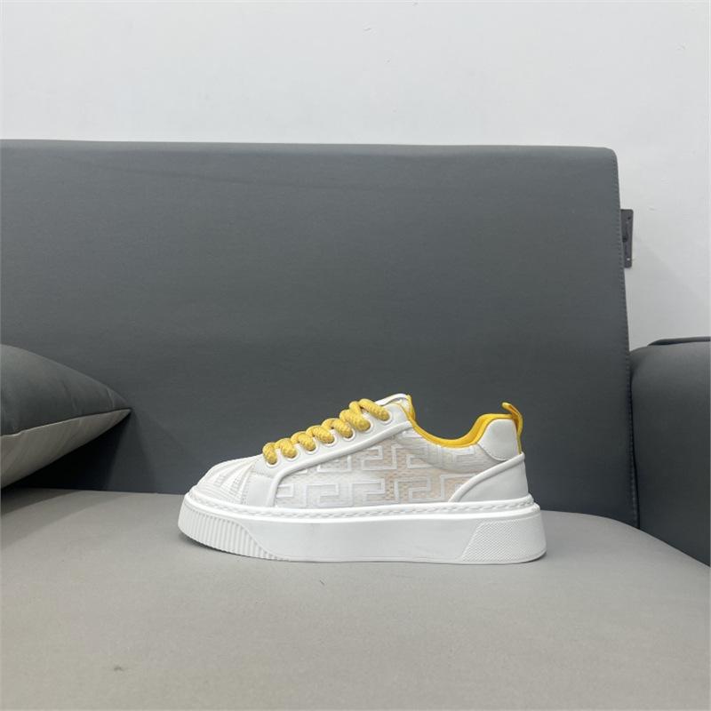 New thick-soled color matching trendy shell head casual board shoes casual shoes ok