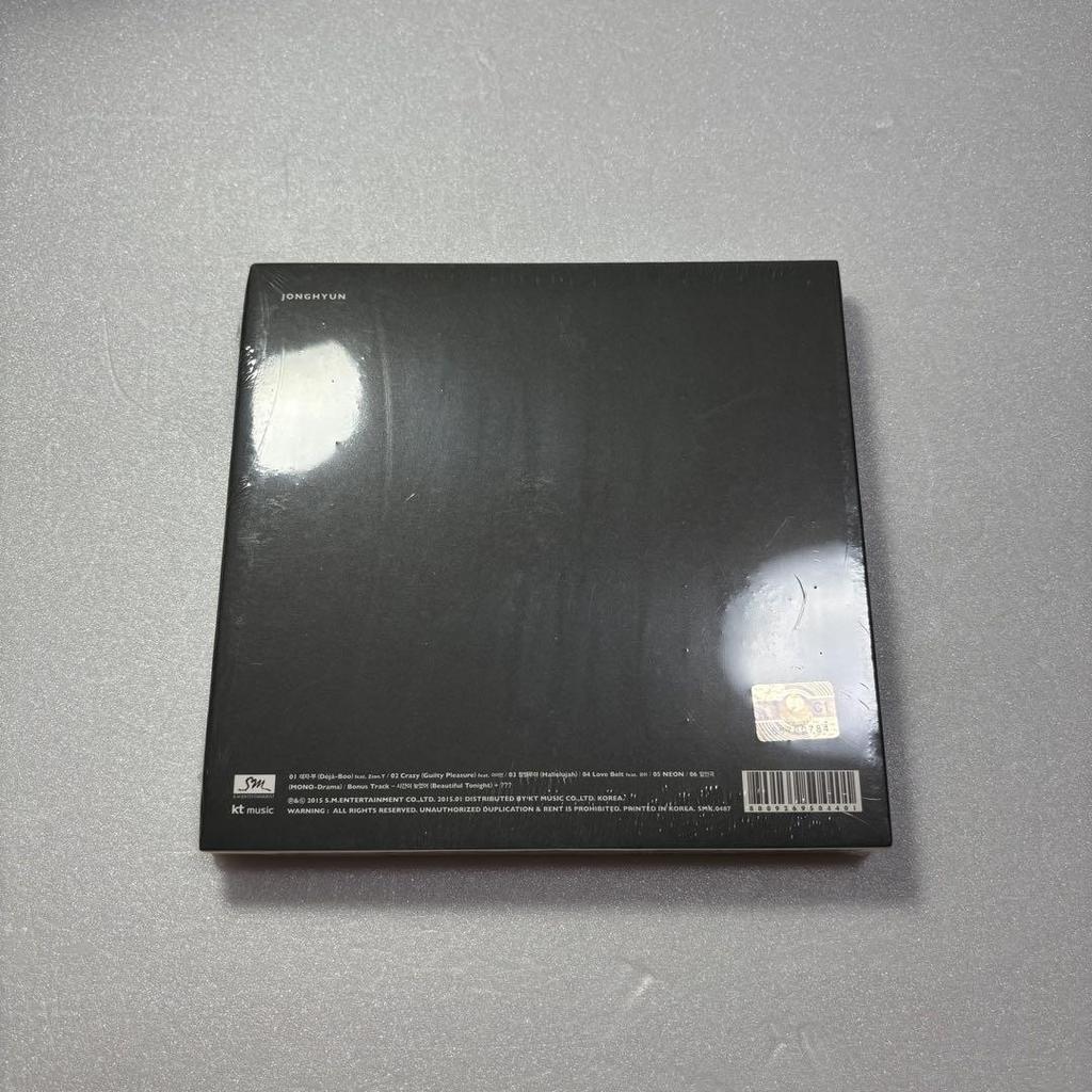 [USED] Jonghyun BASE CD PHOTO CARD Trading Card