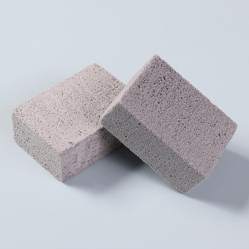 Natural Pumice Stone Toilet Brush - Efficient Cleaner for Crevices and Corners