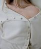 Rosefranz Fold Off Shoulder Knit [Ivory]