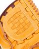 ZETT Soft Baseball Glove (Glove) Fine Play All-Round Oak Brown X Pastel Brown for Right-Hitched BRGB35420Z
