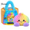 Cute Plush Steamed Bun Doll Big Mystery Dumpling Toy, Stuffed Pillow, Soft Kawaii Food Unique Novelty Gift for Birthday Cushion Home Office