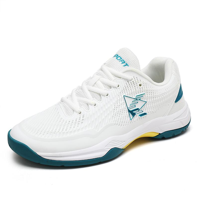 36-45 Couple Plus Size Shock-absorbing Anti Slip Wear-resistant Breathable Fashionable Sports Tennis Shoes Badminton Shoes