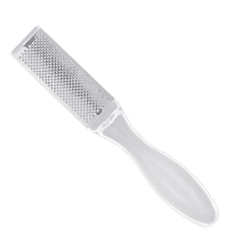 

1 шт. пилка-скруббер отшелушивающая терка мозоли прозрачная твердая омертвевшая ступня уход за ногами скребок для ног удаление кожи педикюрный инструмент