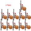 11pcs Ancient Chinese Hero Yue Fei General Military Armor Soldier Action Figures Building Block Sword Helmet DIY Brick Toy