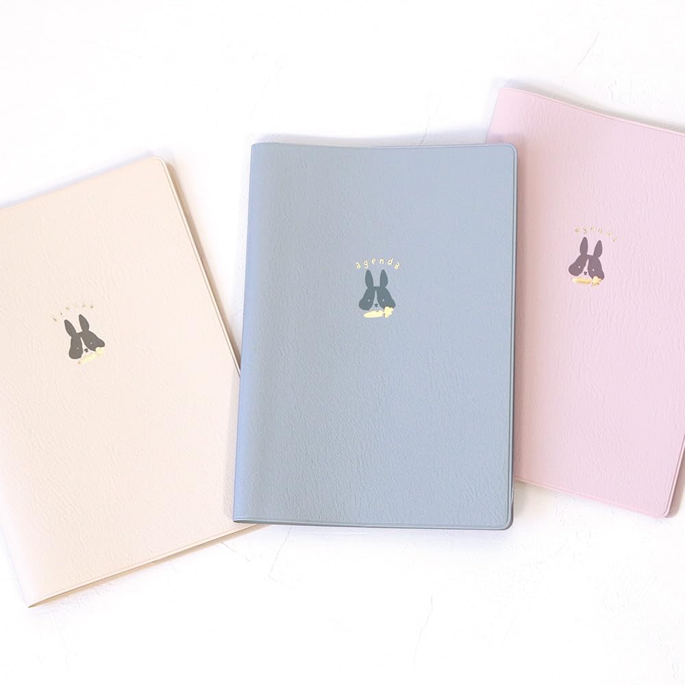 LaboClip 2026 Monatsplaner Light Oktober, B6, Hase, Weiß, 2610FBU-WH (Beginnt 2025)