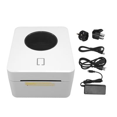 Thermal Label Printer 203DPI Resolution USB LAN Interface Thermal Shipping Label Printer Bluetooth P