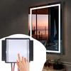 DC 12V 24V Spegel Touch Switch Sensor Badrumsspegel Sminkspegel LED Monokrom Tricolor Elektrodlös dimbrytare Justera