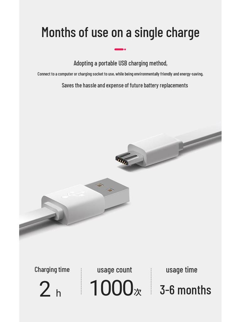 Rechargeable High-Precision Digital Body Scale: Durable, Compact & Accurate for Home Use
